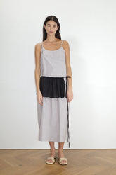Double Layer Dress - Seas Stripe