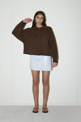 One Button Knit - Tawny