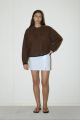 One Button Knit - Tawny
