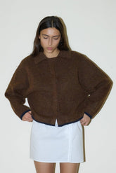 One Button Knit - Tawny