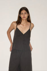 Seam Top - Black Stripe