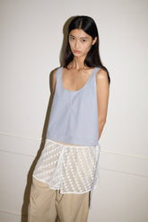 Layered Top - Sky Stripe