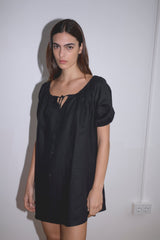 Smock Dress - Black