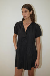Pocket Mini Dress - Black