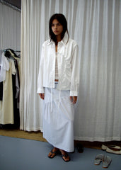 Arch Tie Shirt - White