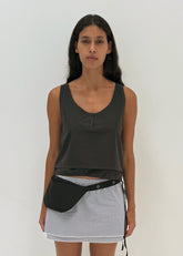 Layered Top - Black Stripe