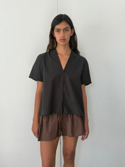 Sails Top - Black Stripe