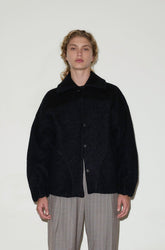 Boiled Wool Coat