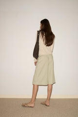 Long Lounger - Pistachio Stripe