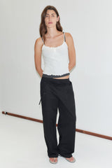 Adjust Pocket Pant  - Black