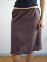 Simple Skirt - Raisin