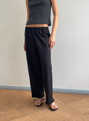 Flounce Pant  - Black